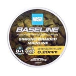 Nash Baseline Sinking 1200 M Flätad Lina  0.200 mm