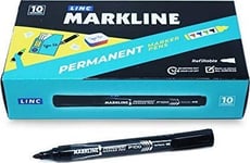 Linc Permanent Marker Linc Markline Mp100blk Svart Rund