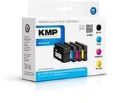 KMP Encre remplace HP 950, 950XL, 951, 951XL compatible pack bundle