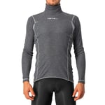 Castelli Flanders Warm Base Layer With Neck Warmer - AW23 Grey / Small