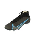 Nike Superfly Elite Fg Mens Football Boots Black - Size UK 5.5