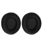 kwmobile Replacement Ear Pads Compatible with Sennheiser HD215 /HD225 /HD205 II/HD 4.40 BT - Earpads Set for Headphones - Black