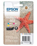 Pack de Cartouche d'encre Epson Etoile de mer 3 couleurs