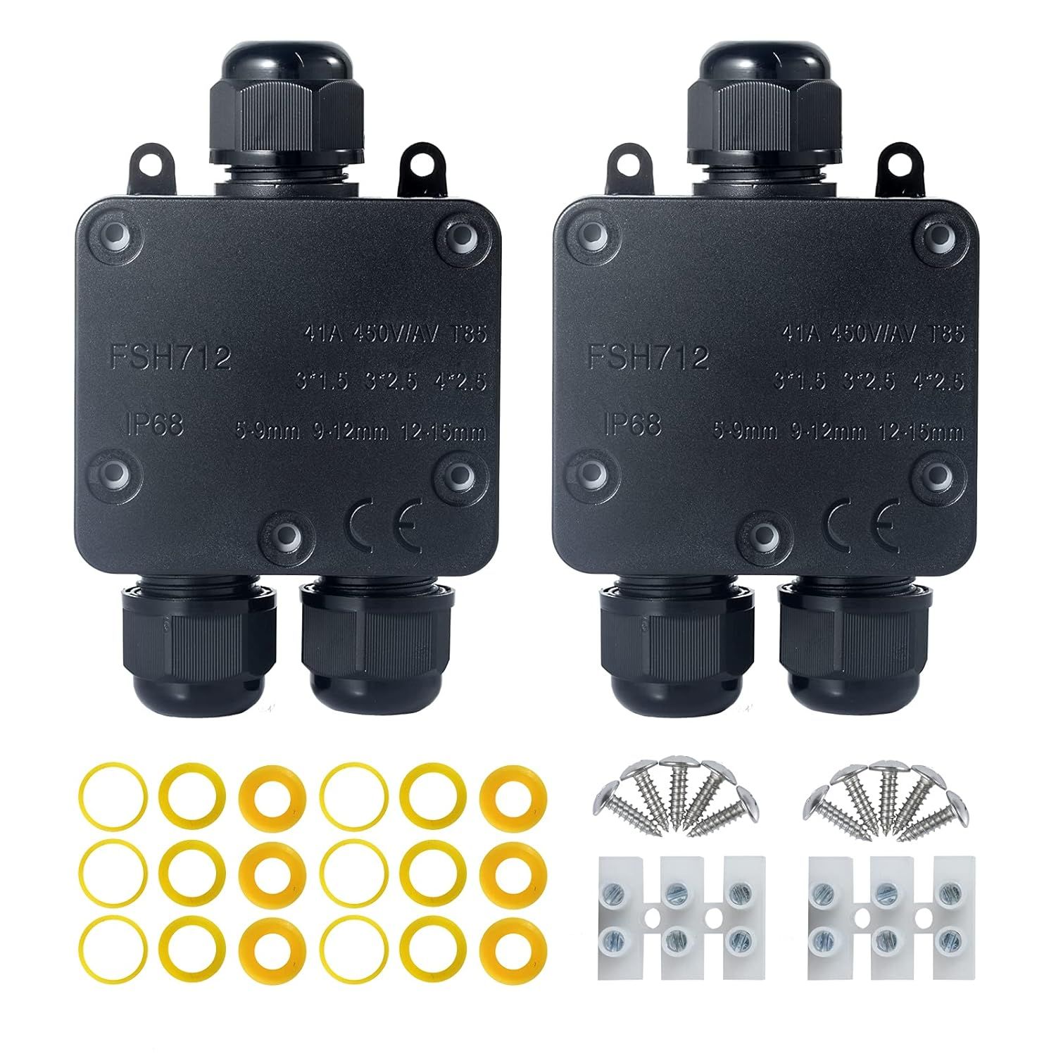 Boîte De Jonction - SURENHAP - ABS - Étanche IP67 - Rectangulaire - 170