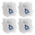 20 Superior Quality Microfibre GN Dust Bags & Filters For Miele SGDCO Cleaners