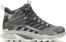 Merrell Men's Moab Speed 2 Mid GORE-TEX Asphalt 44, Asphalt
