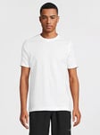 Calvin Klein CK Sport Tape Logo Short Sleeve T-shirt - White, White, Size M, Men