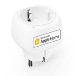 Prise Connectée Mini (Type F), Prise WiFi Compatible avec HomeKit, Alexa, Google Home et SmartThings, 10A Prise Intelligente avec Commande Vocale et Contrôle à Distance (1)