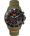 Ice-Watch Ice Watch Ice Chrono - Khaki Orange Mens 021427 Silicone - One Size
