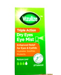 Vizulize Triple Action Dry Eye Mist -Enhanced Relief eyes&eyelids 10ml (1748)