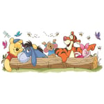 Sticker Géant Repositionnable Disney Winnie l'ourson - Pooh et ses Amis dans la Nature