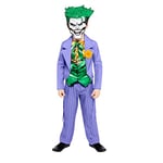 amscan- Costume de Joker Comic-10-12, 9907611, Violet, Vert, 10-12 Ans