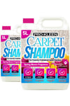 Carpet Cleaning Shampoo Odour Remover Spring Bloom Fragrance 2 x 5L