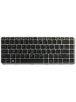 HP Keyboard (SWITZERLAND ) - Bærbart tastatur - til utskifting - Sveitsisk - Svart