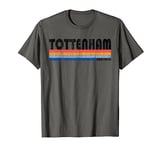 Vintage 80s Style Tottenham England T-Shirt
