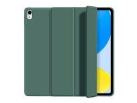 eSTUFF Denver - Lommebok for nettbrett - polyuretan, termoplast-polyuretan (TPU) - mørk grønn - 10.9 - for Apple 10.9-inch iPad (10. generasjon)