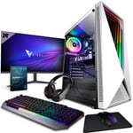 Vibox IV-66 PC Gamer - 24"" Écran Pack - 6 Core Intel i5 12400F - Nvidia RTX 3070 Ti 8Go Carte Graphique - 16Go RAM - 240Go SSD - 1To Disque Dur - Windows 11 - WiFi