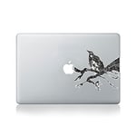 Blackbird Vinyl Sticker for Macbook (13/15) or Laptop by George Birch