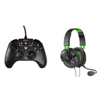 Turtle Beach React-R Controller Black - Xbox Series X|S, Xbox One and PC & Recon 50X Gaming Headset for Xbox Series X|S, Xbox One, PS5, PS4, Nintendo Switch, & PC