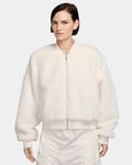 Nike Sportswear Women's Reversible Faux-Fur Bomber (Plus Size)