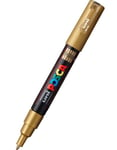 Posca Tusch PC-1M Guld 0,7mm Bullet Shaped