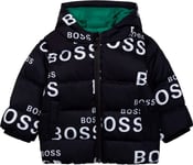 New Hugo BOSS boys girls unisex real down warm bomber coat jacket 3 months