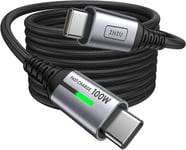 INIU USB C to USB C Charger Cable, [2M] 100W PD3.0 Type C Cable Fast Charging, P
