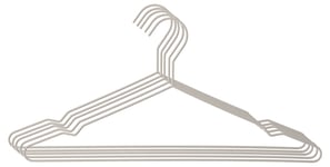 Clas Ohlson Galgar metall halkfria, 5-pack