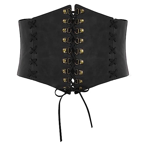 SCARLET DARKNESS Corset Médiéval Pour Femme - Imprimé