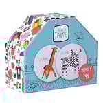 Kids-18315-Memory APLI Kids 18315 – Memory pour Enfant – thème Animaux – Jeu de mémoire – Illustré en exclusivité par Algo de Jaime – 24 pièces