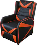Deltaco Gaming Lænestol med hvilestol PU læder