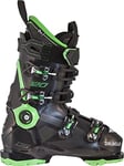Dalbello Men's DS 120 MS Ski Boots, Black/Green Race, 30.5