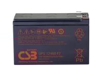 Csb Battery Ups 12460 High-Rate Blybatteri 12 V 9,6 Ah Blytäcke (B X H X D) 151 X 99 X 65 Mm Platt Kontakt 6,35 Mm Underhållsfri, Låg Självurladdning