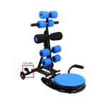 YFFSS Weights Bench, Foldable Abs Twist Trainer Core Abdomen Tilt Abs Exercise Equipment Height Adjustable, Suitable for Sit-ups