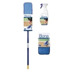 Bona Cleaning Kit - Contains: Mop, Blue Cleaning Pad & Floor Cleaner Spray