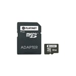 Carte microSD 32Go Classe 10 + Adaptateur sd (41843) - Platinet
