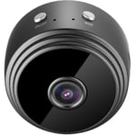 Spionkamera Mini Hidden Spy Camera WiFi Liten 1080P HD Video Nattvision Rörelsedetektering Säkerhet Nanny Övervakningskamera Hemma Inomhus