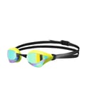 Arena Cobra Core Swipe Mirror Racing Swimming Goggles - Emerald/Cyber Lime