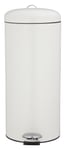 Habitat 30 Litre Round Kitchen Pedal Bin - Matt Cream