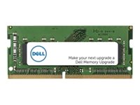 Dell - Ddr4 - Modul - 8 Gb - So Dimm 260-Pin - 3200 Mhz / Pc4-25600 - 1.2 V - Ej Buffrad - Icke Ecc - Uppgradering - För G7  Inspiron 5406 2-In-1  Latitude 53Xx 2-In-1, 5400  Optiplex 3090, 5490, 70Xx, 7490