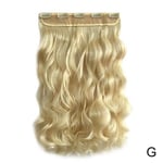 Lady Five Card Wig Head Clip In On Hair Curly Wavy