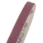 (80)10PCS Sanding Belt Aluminium Oxide Sandpaper Sander Abrasive Band Strap For