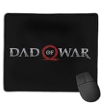 God of War Dad of War Customized Designs Non-Slip Rubber Base Gaming Mouse Pads for Mac,22cm×18cm， Pc, Computers. Ideal for Working Or Game