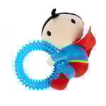 DC Superman hundleksak med ring - ca L 17 x B 16 x H 5 cm