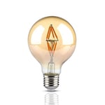 V-TAC vt-2004 4 W E27 à + Warm White LED Bulbs (Warm White, Amber, a +, 50/60, ce, EMC)