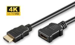MicroConnect HDMI-förlängningskabel, 4K@60Hz, 1.5 meter