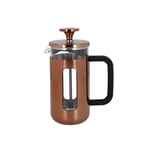 La Cafetiere Pisa Copper Cafetiere with Wooden Handle - 3 Cup