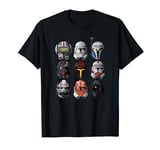 Star Wars: The Clone Wars Bad Batch Helmet Grid T-Shirt