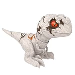 Jurassic World Figurines électroniques interactives Bébés Dinos en Liberté, avec réactions, mâchoire qui claque et sons, Jouet Enfant, Dès 4 ans, GWY57