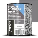 JOVIRA PINTURAS Peinture Sol en Béton Résine de rénovation pour sols en béton (750 Millilitres, Gris)